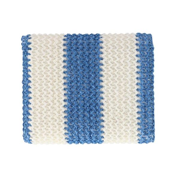 Buxton Women's Striped Straw Vegan Leather Medium Trifold - Picture 4 of 4